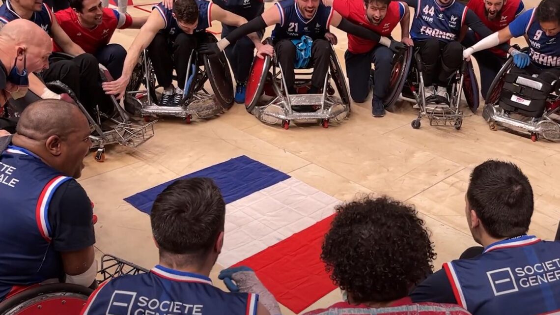 Les Bleus du rugby-fauteuil entament leur Coupe internationale chez eux à un an des Paralympiques.