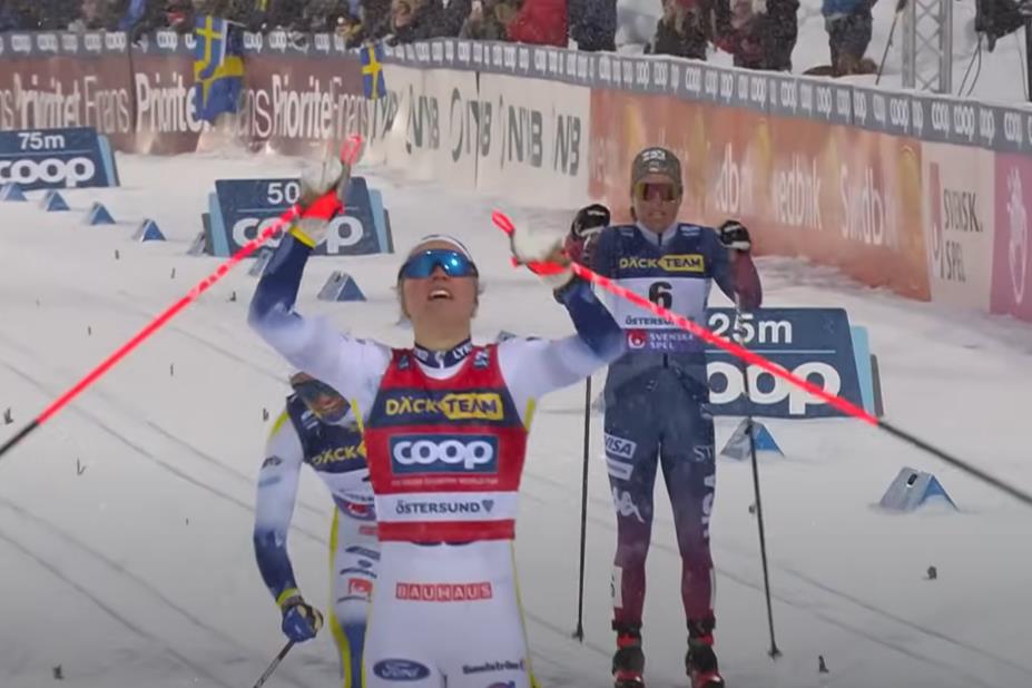 Klaebo et Ribom remportent le sprint classique à Östersund