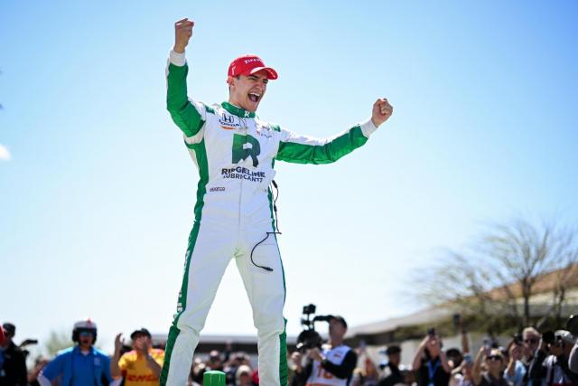 Alex Palou, vainqueur du Défi à 1 million de dollars lors de la course hors-Championnat d’Indycar