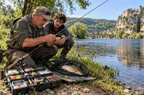 Réussir sa pêche en Dordogne : immersion truite sur le Bandiat
