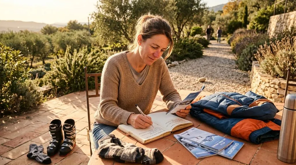 Préparer sa saison d'hiver quand on vit dans le Sud : mon carnet de bord