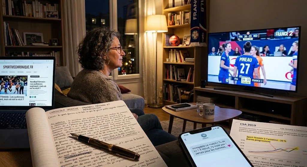 Le sport féminin à la télé : ce que le grand public regarde vraiment
